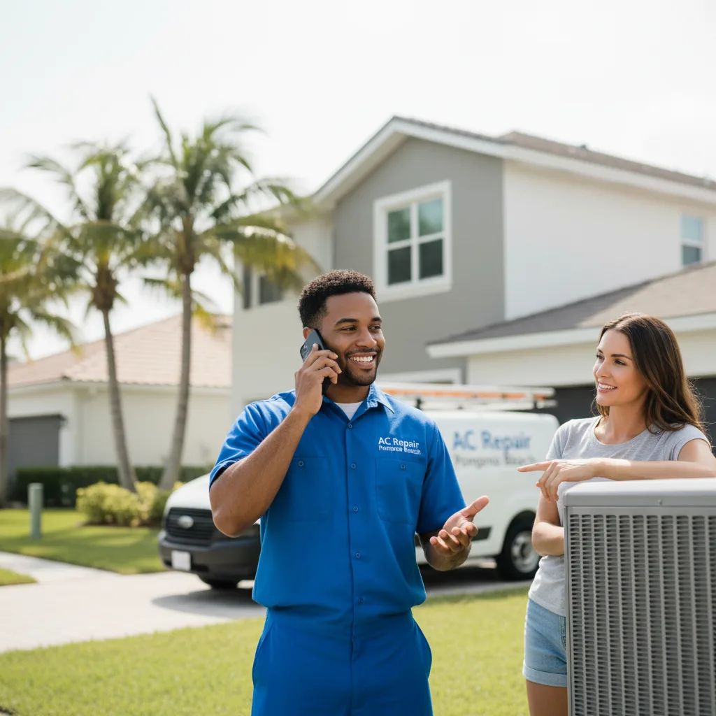 AC Repair Pompano Beach customer support in Anahuac